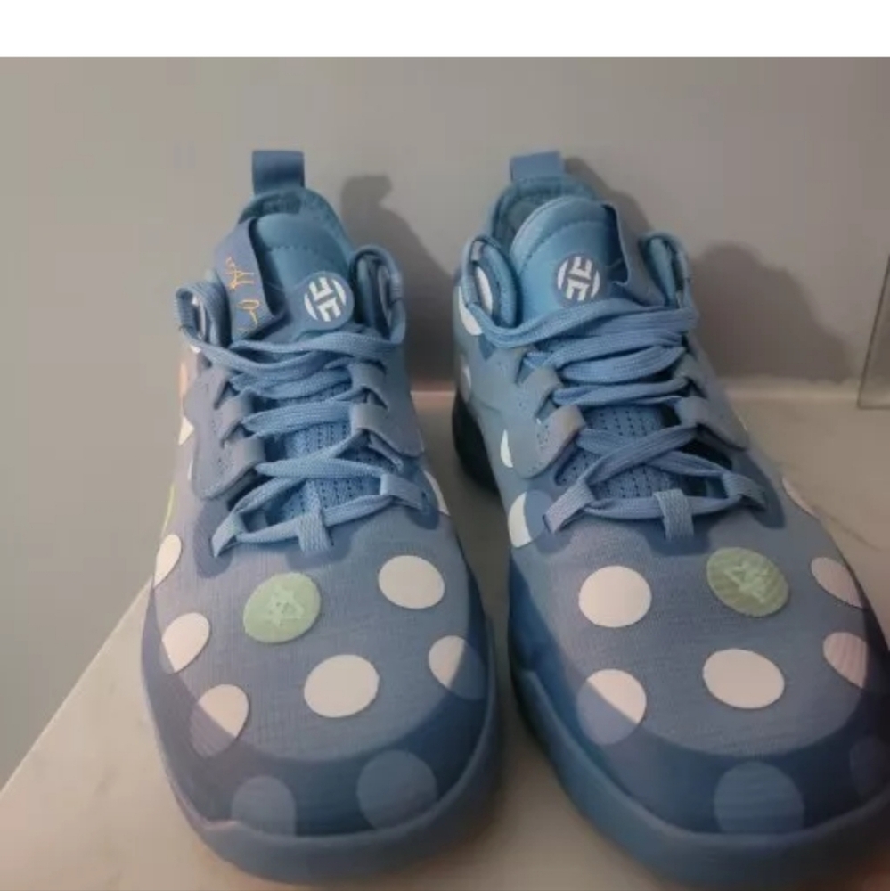 Adidas Harden Vol 5 Futurenatural Men's Sz 10 Basketball Shoes Blue Low Sneakers